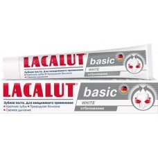 Зубная паста LACALUT Basic white, 75мл в магазинах Лента