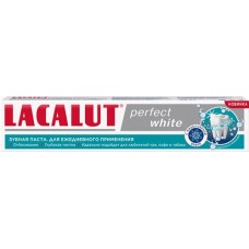 Зубная паста LACALUT Perfect white, 75мл в магазинах Лента