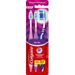Зубная щетка COLGATE Зиг Заг многофункциональная, средней жесткости, 2+1, 3шт