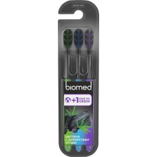 Зубная щетка BIOMED Black, 3шт в магазинах Лента