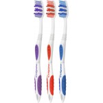 Зубная щетка COLGATE Классика здоровья многофункциональная, средней жесткости, 2+1, 3шт