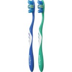 Зубная щетка COLGATE Тройное действие многофункциональная, средней жесткости, 1+1, 2шт