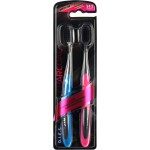 Зубная щетка D.I.E.S. Charcoal средняя жесткость, 1+1шт, 2шт