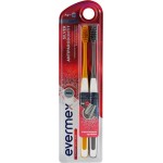 Зубная щетка EVERMEX Antiparodontit silver мягкая, 2шт