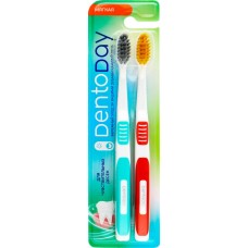 Зубная щетка DENTODAY мягкая, 2шт в магазинах Лента