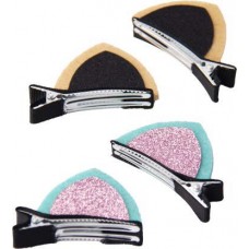 Зажим для волос LAF Ушки 2шт в ассортименте в магазинах Магнит