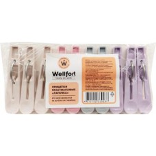Прищепки для белья Wellfort Лапочка 10шт в магазинах Магнит
