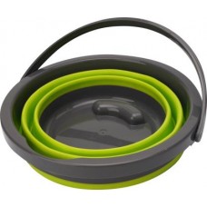 Силиконовое ведро складное 25.5*21см в магазинах Магнит