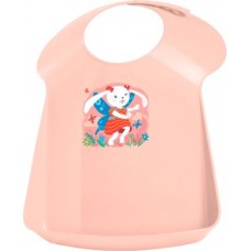 Нагрудник Пластишка с аппликацией пластиковый в магазинах Магнит