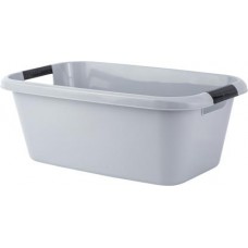 Таз Lica Пластик Репаблик с ручками прямоугольный 20л в магазинах Магнит