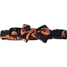 Ошейник для питомца Halloween с Бантом 2*30-50см в магазинах Магнит