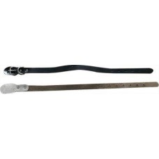 Ошейник кожаный 2.5*40см в ассортименте в магазинах Магнит