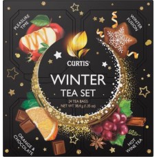 Новогодний подарочный набор Чайное ассорти Curtis Winter Tea Set 24пак 38.4г в магазинах Магнит
