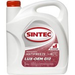Антифриз Sintec Lux G12 красный 5л Антифриз Sintec Lux G12 красный 5л