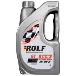 Масло синтетическое Rolf Gt Sae 5W-40 API SN/CF 4л Масло синтетическое Rolf Gt Sae 5W-40 API SN/CF 4л