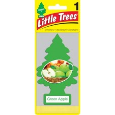Освежитель Русбытхим подвесной Елочка зеленое яблоко в магазинах Магнит