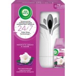 Автоматический освежитель воздуха Air Wick Freshmatic со сменным баллоном Нежность шелка и лилии 250мл