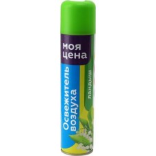 Освежитель воздуха Моя Цена Морской бриз/Цитрус шейк/Ландыш 300мл в ассортименте в магазинах Магнит