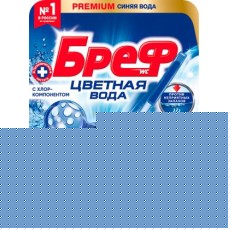 Средство чистящее для унитаза Bref Blue Aktiv Синяя Вода 50г в магазинах Магнит
