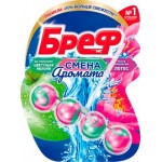 БРЕФ Блок д/унитаза См/аромата Яблоня-лотос 50г