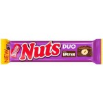 Батончик Nuts Duo шоколадный с фундуком брауни 60г Батончик Nuts Duo шоколадный с фундуком брауни 60г