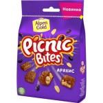 Батончик Picnic Bites шоколадный карамель арахис изюм пшеничные хлопья 110г Батончик Picnic Bites шоколадный карамель арахис изюм пшеничные хлопья 110г