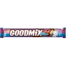 Батончик шоколадный Goodmix с хрустящей вафлей малина-пломбир 46г в магазинах Магнит