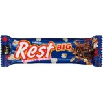 Батончик Soj Rest шоколадный с жаренным арахисом изюмом и кукурузой 52г Батончик Soj Rest шоколадный с жаренным арахисом изюмом и кукурузой 52г
