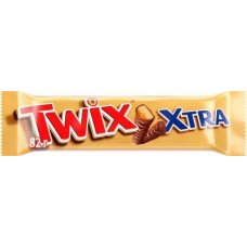 Батончик Twix Xtra шоколадный с карамелью 82г в магазинах Магнит