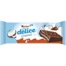 Пирожное Kinder Delice бисквитное с кокосом 39г в магазинах Магнит