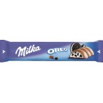 Шоколад Milka c ванильной начинкой с кусочками печенья Oreo 37г