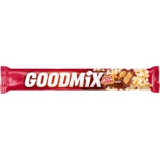 Шоколадный батончик Goodmix хрустящая вафля попкорн 45г в магазинах Магнит