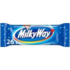 Milky Way шоколадный батончик с суфле 26г в магазинах Магнит