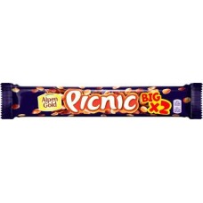 Шоколадный батончик Picnic Big 76г в магазинах Магнит