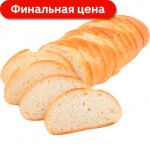Батон Волжский пекарь Нарезной нарезанный 400г