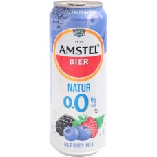 Пивной напиток Amstel Ягодный Микс нефильтрованный пастеризованный безалкогольный 0.5% 430мл в магазинах Магнит Пивной напиток Amstel Ягодный Микс нефильтрованный пастеризованный безалкогольный 0.5% 430мл в магазинах Магнит
