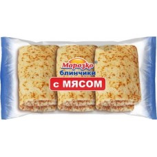 Блинчики Морозко с мясом 210г в магазинах Магнит
