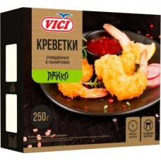 Креветки Vici Панко очищенные в панировке 250г в магазинах Магнит