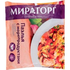 Паэлья Vитамин Севилья с морепродуктами в соусе 400г в магазинах Магнит