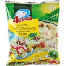 Ризотто 4 Сезона с морепродуктами 600г в магазинах Магнит