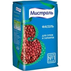 Фасоль Мистраль для гарнира и супа красная 450г в магазинах Магнит