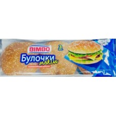 Булочка Bimbo Макси для гамбургера из пшеничной муки с кунжутом 252г в магазинах Магнит