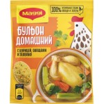 Бульон Maggi Домашний с курицей овощами и зеленью 100г