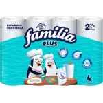 Бумажные полотенца Familia 2 слоя 4 рулона