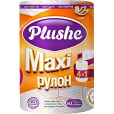 Бумажные полотенца Plushe Maxi 2 слоя 1 рулон в магазинах Магнит