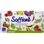 Бумажные полотенца Soffione Menu 4 рулона 2 слоя