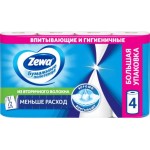 Бумажные полотенца Zewa 1/2 листа 4 рулона