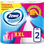 Бумажные полотенца Zewa 1/2 листа XXL Декор 2 рулона