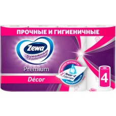 Бумажные полотенца Zewa Premium Декор 2 рулона в магазинах Магнит