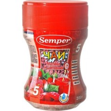 Чай детский Semper Малина и шиповник 200г в магазинах Магнит